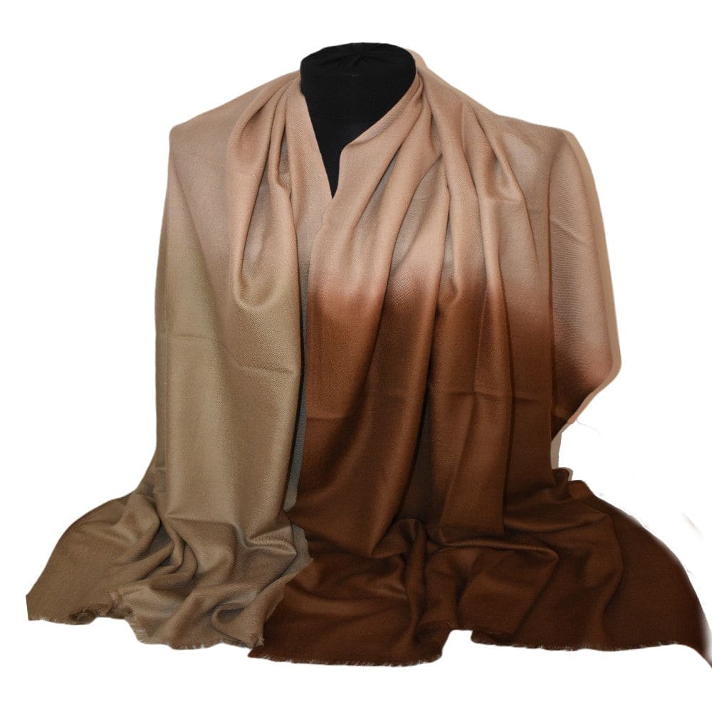 Sal Premium Lana Cashmere & Matase Naturala - Ombre Tri Color Shade -> cod: CASHMSILK13 - sal cashmere ombre design
