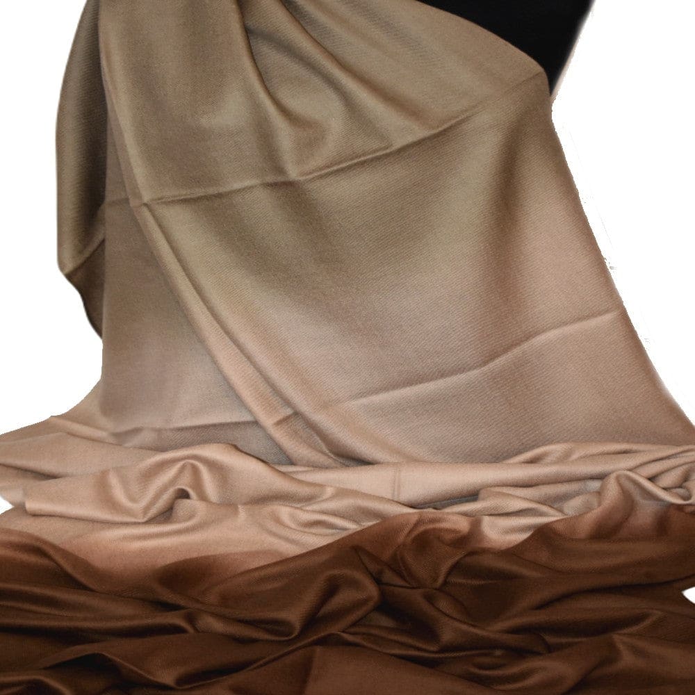 Sal Premium Lana Cashmere & Matase Naturala - Ombre Tri Color Shade -> cod: CASHMSILK13 - sal cashmere ombre design