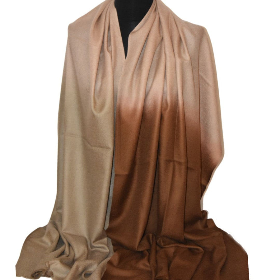 Sal Premium Lana Cashmere & Matase Naturala - Ombre Tri Color Shade -> cod: CASHMSILK13 - sal cashmere ombre design