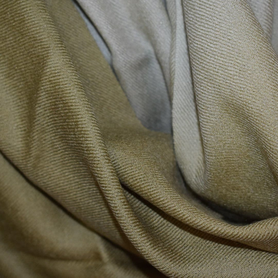 Sal Premium Lana Cashmere & Matase Naturala - Ombre Tri Color Shade ->Verde Kaki- cod: CASHMSILK16 - sal cashmere ombre design