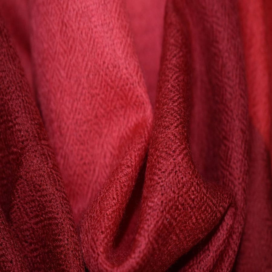 Sal Premium Lana Cashmere - Ombre Tri Color Shade ->Rosu/Rosu de foc/ Rosu Scarlat - cod: CASHM17 - Sal din Cashmere