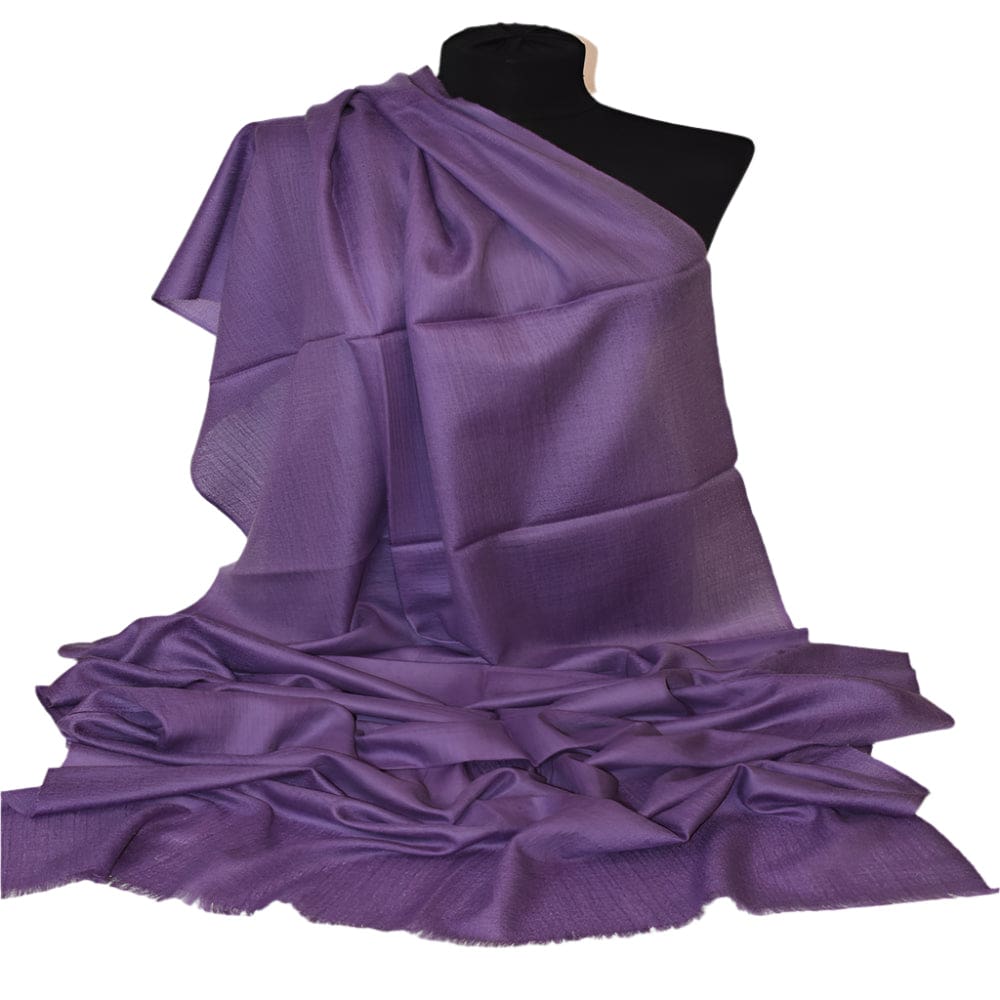 Sal Premium Lana Cashmere Purple Mov una din Culorile Pantone ale anului 2025 - Cod: CASHJAN3 - Sal din Cashmere