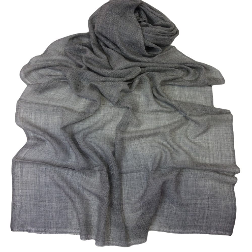 Sal Premium Unisex din Cashmere Pashmina & Matase Naturala - Ash Grey -> Cod: NEWPASHM8 - sal din cashmere pashmina