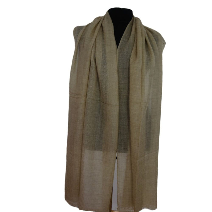 Sal Premium Unisex din Cashmere Pashmina - Natural Bej -> Cod: NEWPASHM5 - sal din cashmere pashmina