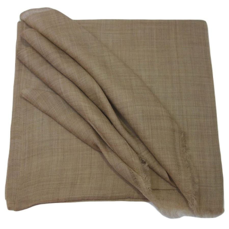 Sal Premium Unisex din Cashmere Pashmina - Natural Bej -> Cod: NEWPASHM5 - sal din cashmere pashmina