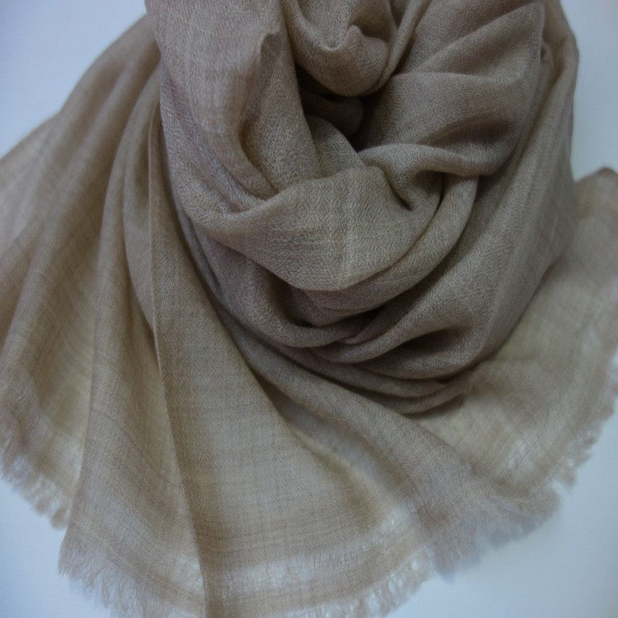 Sal Premium Unisex din Cashmere Pashmina - Natural Bej -> Cod: NEWPASHM5 - sal din cashmere pashmina