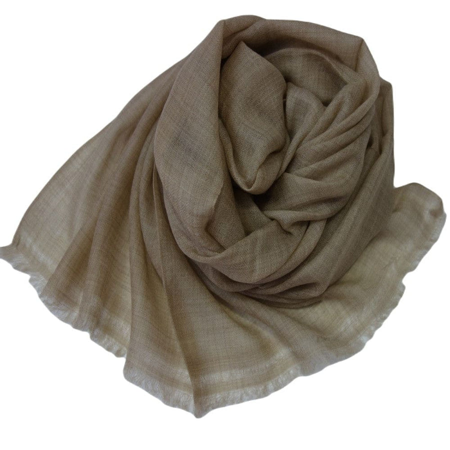 Sal Premium Unisex din Cashmere Pashmina - Natural Bej -> Cod: NEWPASHM5 - sal din cashmere pashmina