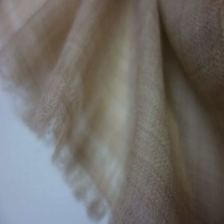 Sal Premium Unisex din Cashmere Pashmina - Natural Bej -> Cod: NEWPASHM5 - sal din cashmere pashmina