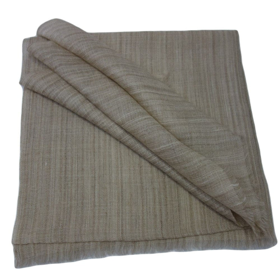 Sal Premium Unisex din Cashmere Pashmina - Natural Bej -> Cod: NEWPASHM7 - sal din cashmere pashmina