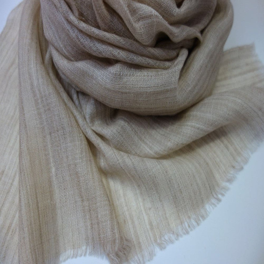 Sal Premium Unisex din Cashmere Pashmina - Natural Bej -> Cod: NEWPASHM7 - sal din cashmere pashmina