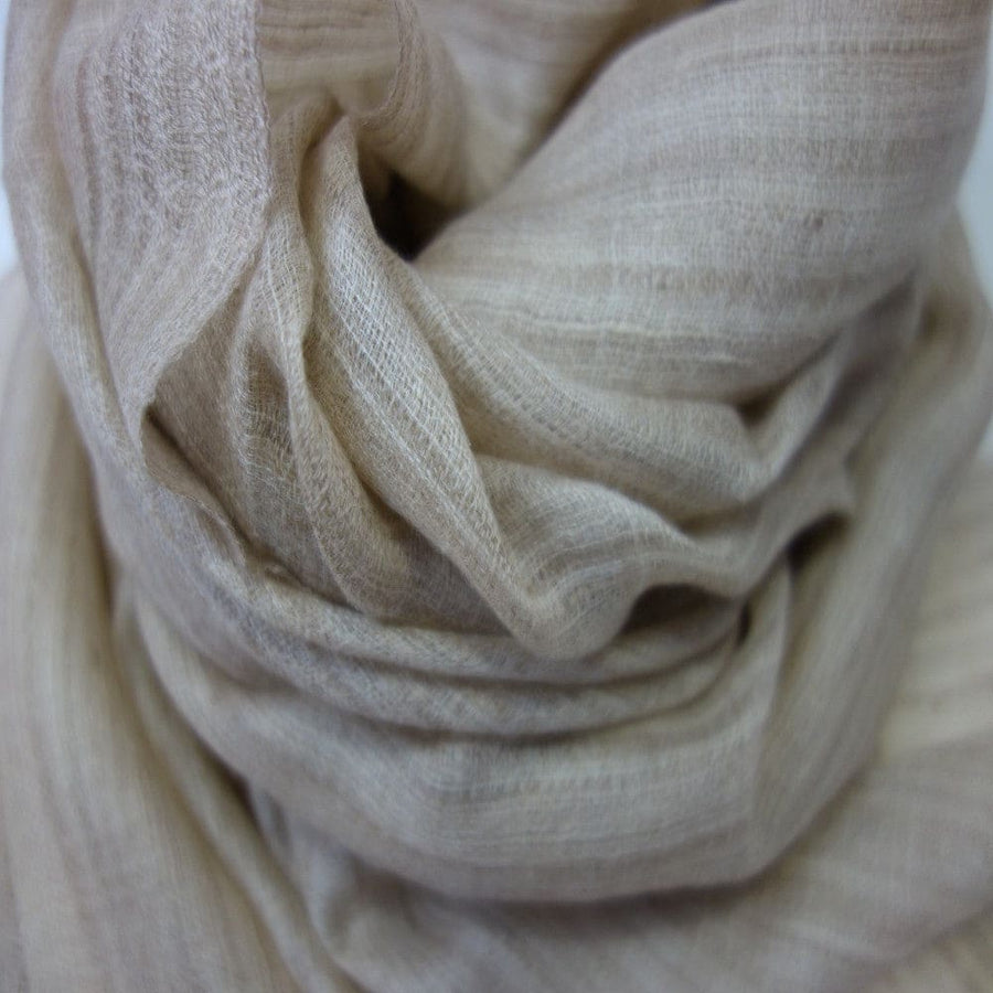 Sal Premium Unisex din Cashmere Pashmina - Natural Bej -> Cod: NEWPASHM7 - sal din cashmere pashmina