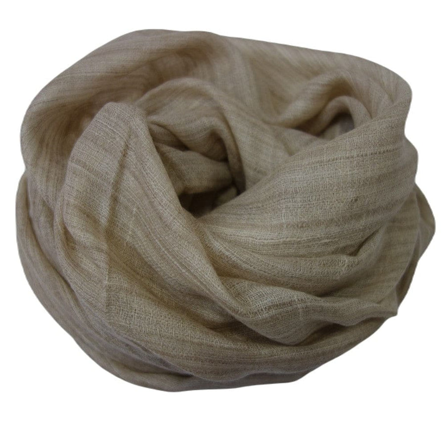 Sal Premium Unisex din Cashmere Pashmina - Natural Bej -> Cod: NEWPASHM7 - sal din cashmere pashmina
