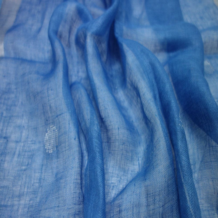 Sal tesut manual din 100% IN (Linen 100%) -4 Seasons Sky Blue -> Cod: NEWIN6 - sal din In (linen)