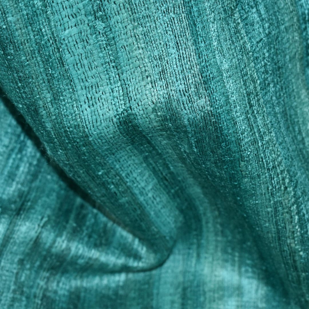 Sal tesut manual din 100% Matase Naturala Organica - Ghicha Tassar/Tussar Silk ->Blueverde -> Cod: NEWGHICHA10 - sal matase naturala