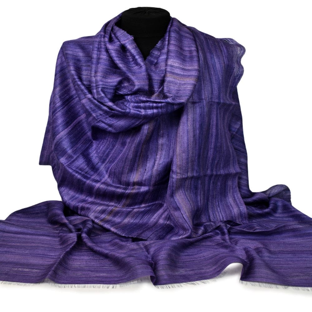 Sal tesut manual din 100% Matase Naturala Organica - Ghicha Tassar/Tussar Silk ->Cod: NEWGHICHA11 - sal matase naturala organica ghicha silk