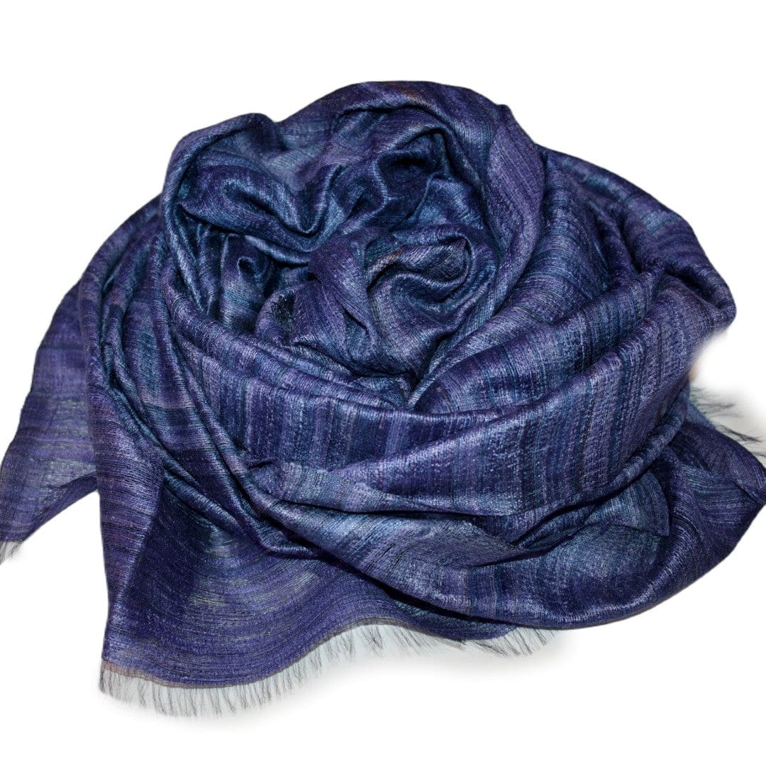 Sal tesut manual din 100% Matase Naturala Organica - Ghicha Tassar/Tussar Silk ->Cod: NEWGHICHA11 - sal matase naturala organica ghicha silk