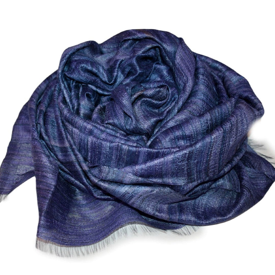 Sal tesut manual din 100% Matase Naturala Organica - Ghicha Tassar/Tussar Silk ->Cod: NEWGHICHA11 - sal matase naturala organica ghicha silk