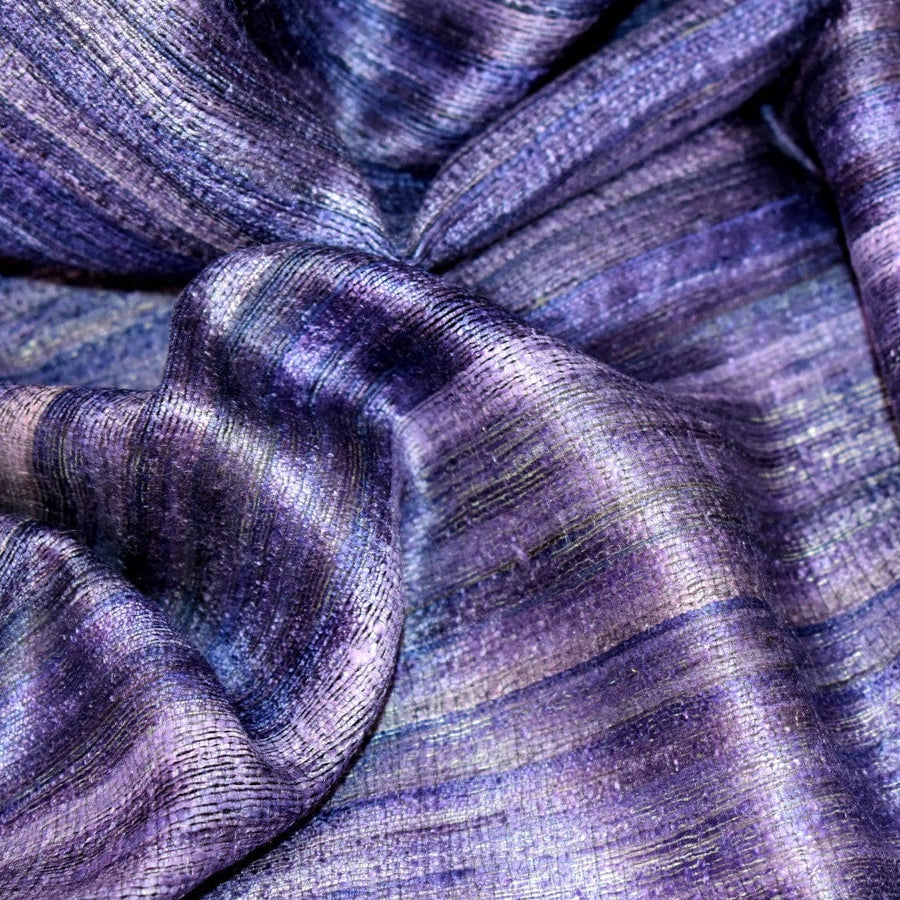 Sal tesut manual din 100% Matase Naturala Organica - Ghicha Tassar/Tussar Silk ->Cod: NEWGHICHA11 - sal matase naturala organica ghicha silk