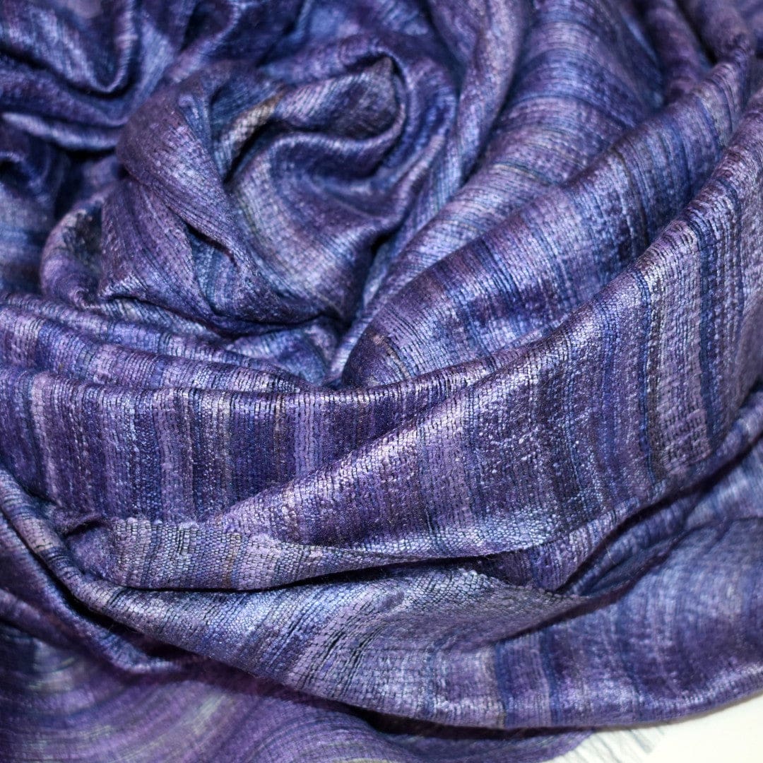 Sal tesut manual din 100% Matase Naturala Organica - Ghicha Tassar/Tussar Silk ->Cod: NEWGHICHA11 - sal matase naturala organica ghicha silk