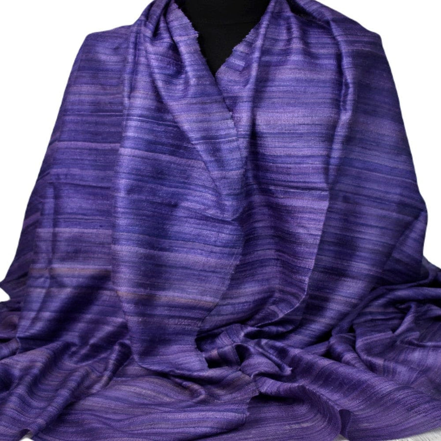 Sal tesut manual din 100% Matase Naturala Organica - Ghicha Tassar/Tussar Silk ->Cod: NEWGHICHA11 - sal matase naturala organica ghicha silk