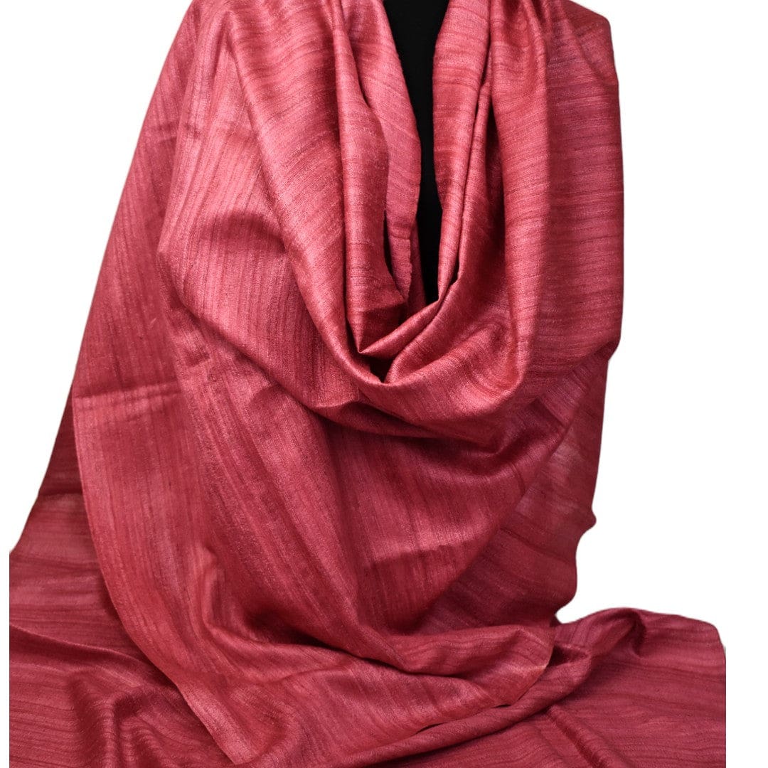 Sal tesut manual din 100% Matase Naturala Organica - Ghicha Tassar/Tussar Silk -> Cod: NewGhicha13 - sal matase naturala organica ghicha