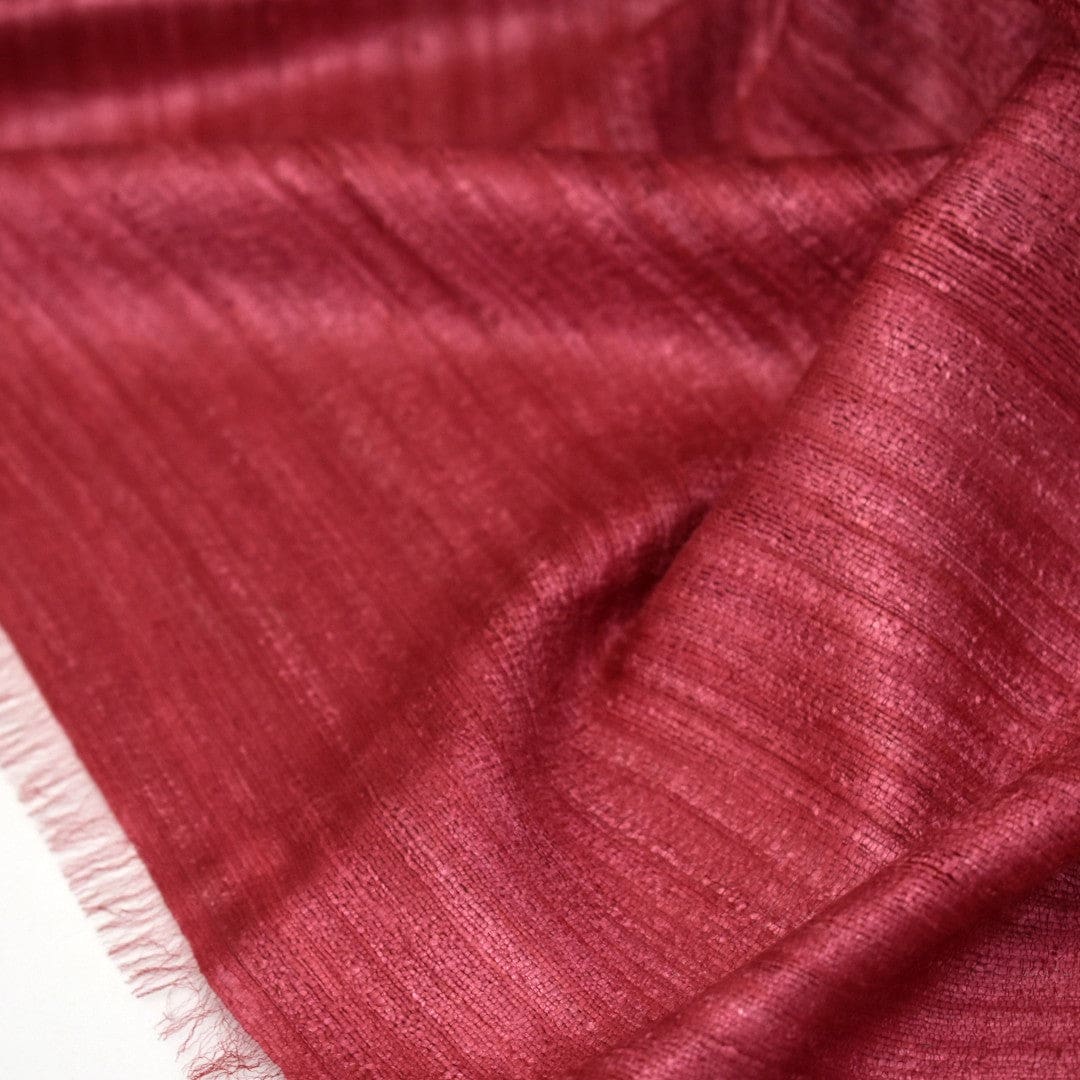 Sal tesut manual din 100% Matase Naturala Organica - Ghicha Tassar/Tussar Silk -> Cod: NewGhicha13 - sal matase naturala organica ghicha