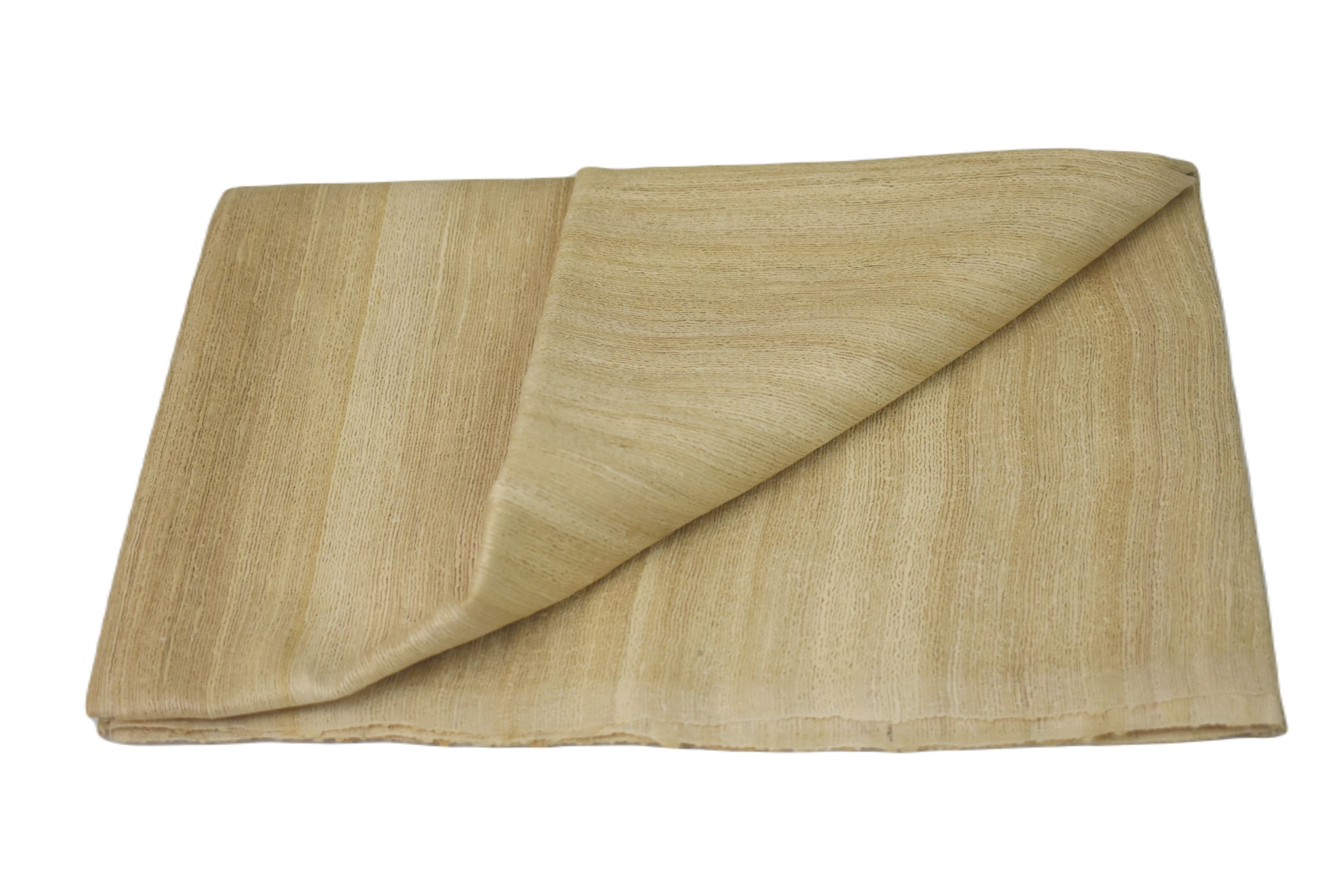 Sal tesut manual din 100% Matase Naturala Organica - Ghicha Tassar/Tussar Silk - Natural Beige -> Cod: NEWGhicha3 - sal matase naturala