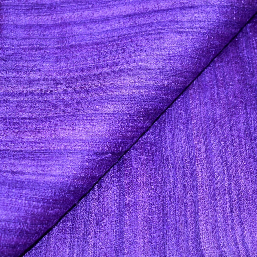 Sal tesut manual din 100% Matase Naturala Organica - Ghicha Tassar/Tussar Silk - Perennial Lavander Mov -> Cod: NEWGHICHA7 - sal matase