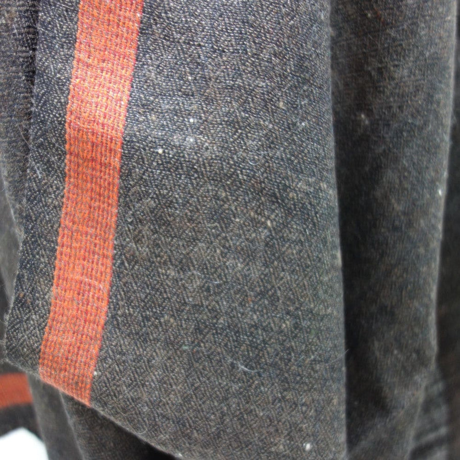 Sal Unisex confectionat din 100% Lana (Angora & Merino) ->Charcoal Grey-> Cod: ANG3 - Sal din Lana Angora & Merino