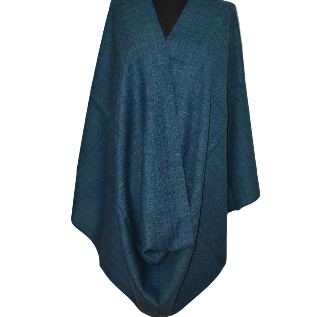 Sal Unisex confectionat din 100% Lana (Yak & Merino) ->Albastru Turcoaz -> Cod: YAKNEW2 - Saluri din Lana de Yak & Merino