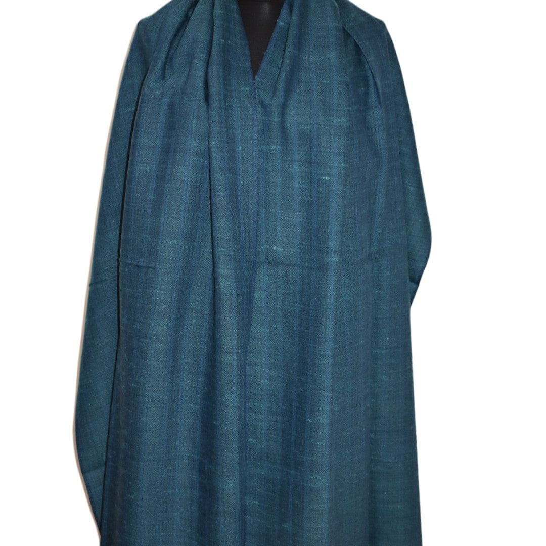 Sal Unisex confectionat din 100% Lana (Yak & Merino) ->Albastru Turcoaz -> Cod: YAKNEW2 - Saluri din Lana de Yak & Merino