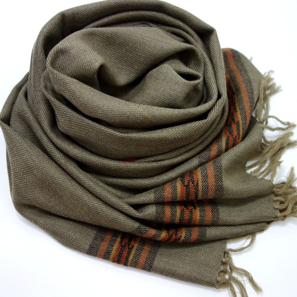 Sal Unisex confectionat din 100% Lana (Yak & Merino) ->bej-> Cod: KYM15