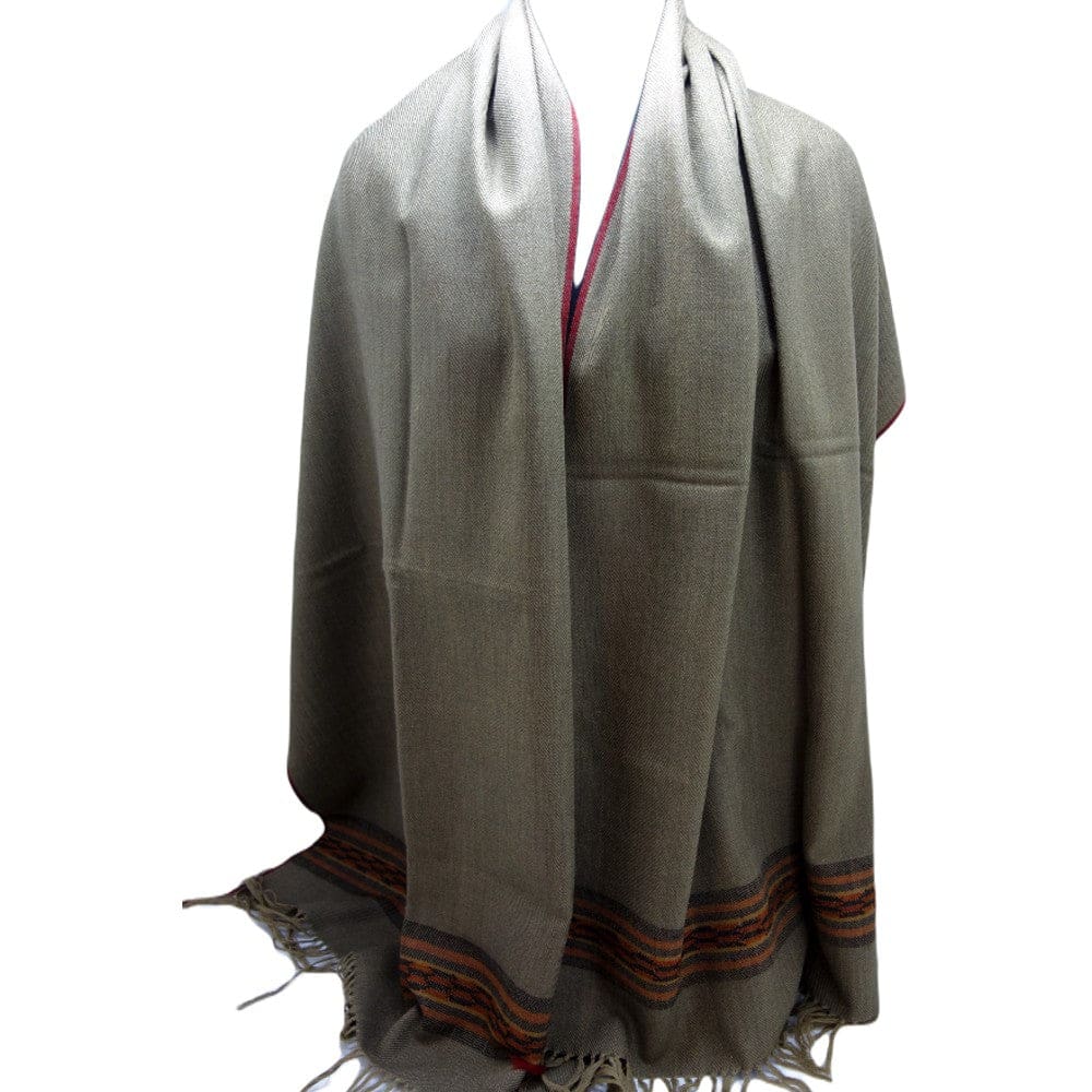 Sal Unisex confectionat din 100% Lana (Yak & Merino) ->bej-> Cod: KYM15