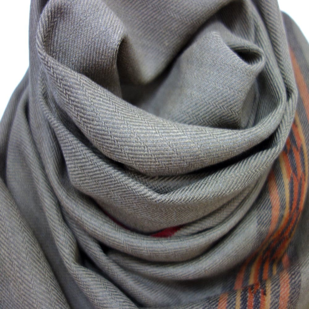 Sal Unisex confectionat din 100% Lana (Yak & Merino) ->bej-> Cod: KYM15
