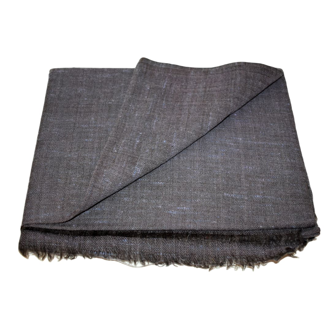 Sal Unisex confectionat din 100% Lana (Yak & Merino) ->Blue Gray -> Cod: YAKNEW11 - Saluri din Lana de Yak & Merino