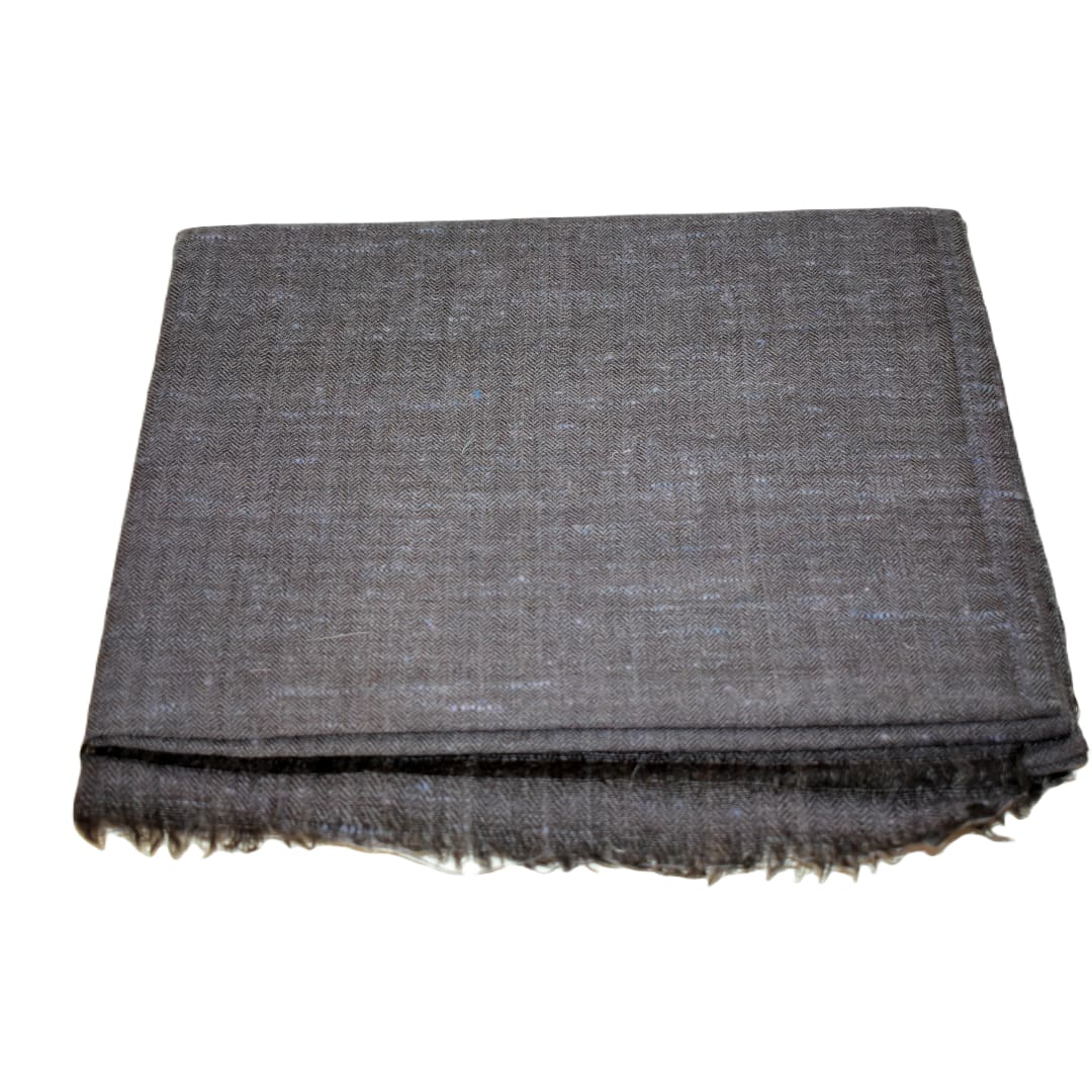 Sal Unisex confectionat din 100% Lana (Yak & Merino) ->Blue Gray -> Cod: YAKNEW11 - Saluri din Lana de Yak & Merino