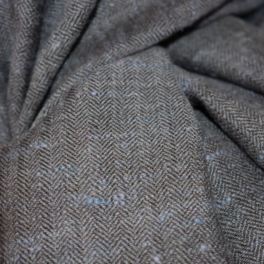 Sal Unisex confectionat din 100% Lana (Yak & Merino) ->Blue Gray -> Cod: YAKNEW11 - Saluri din Lana de Yak & Merino