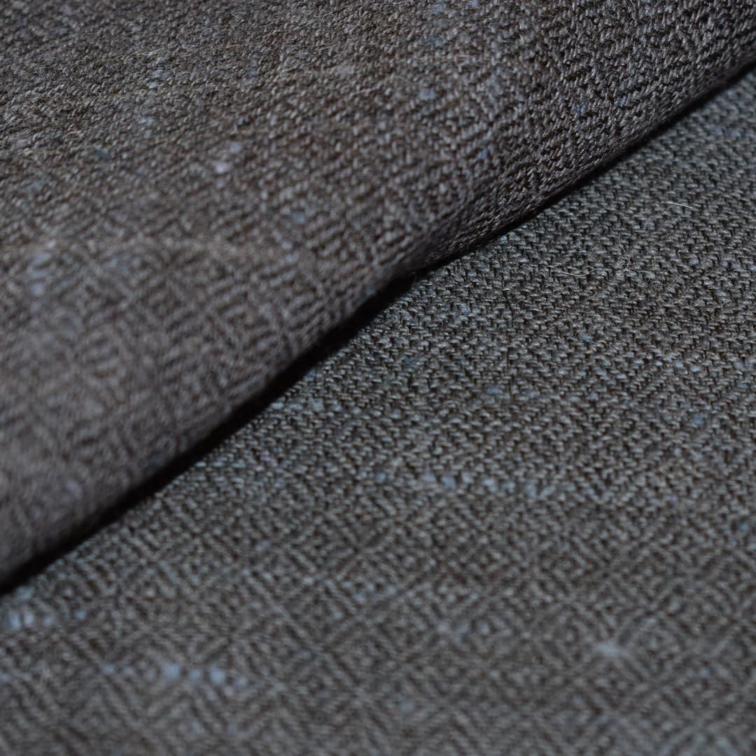 Sal Unisex confectionat din 100% Lana (Yak & Merino) ->Blue Gray Diamantat -> Cod: YAKNEW12 - Saluri din Lana de Yak & Merino