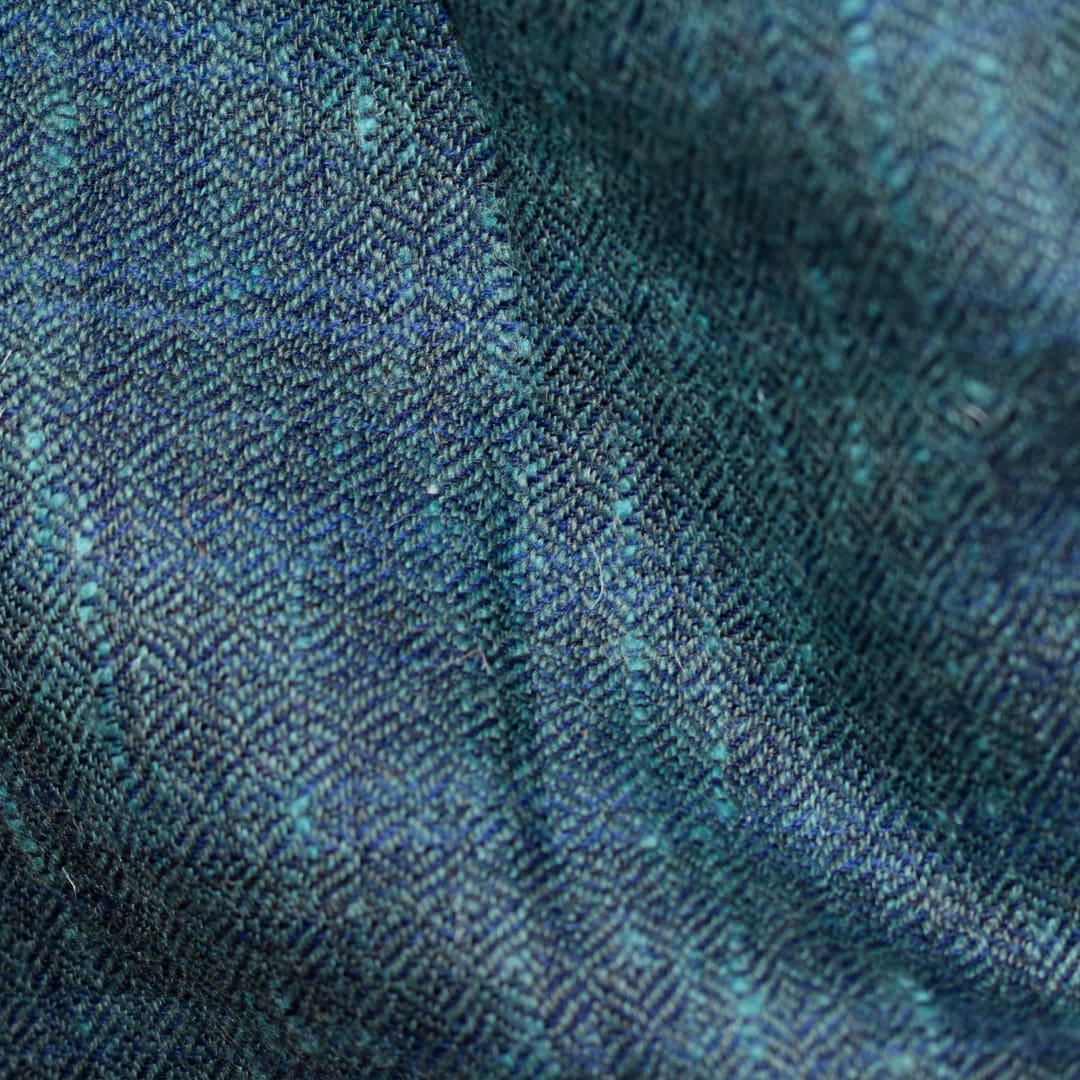 Sal Unisex confectionat din 100% Lana (Yak & Merino) ->Blueverde - Cod: YAKNEW13 - Saluri din Lana de Yak & Merino