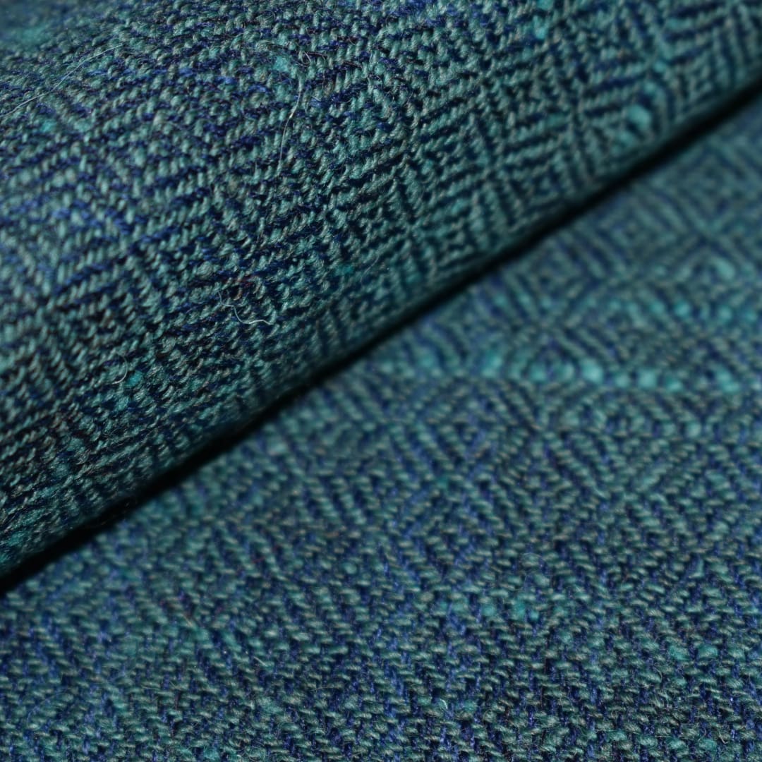 Sal Unisex confectionat din 100% Lana (Yak & Merino) ->Blueverde - Cod: YAKNEW13 - Saluri din Lana de Yak & Merino