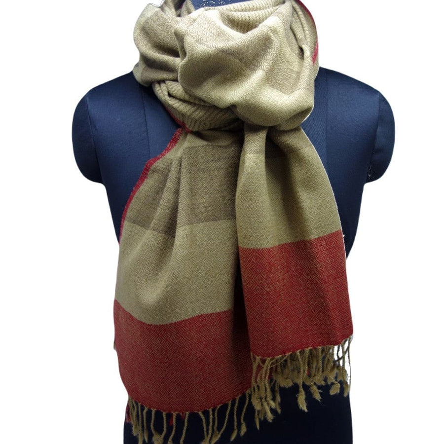 Sal Unisex confectionat din 100% Lana (Yak & Merino) -> Cod: KYM2 - Saluri din Lana de Yak & Merino