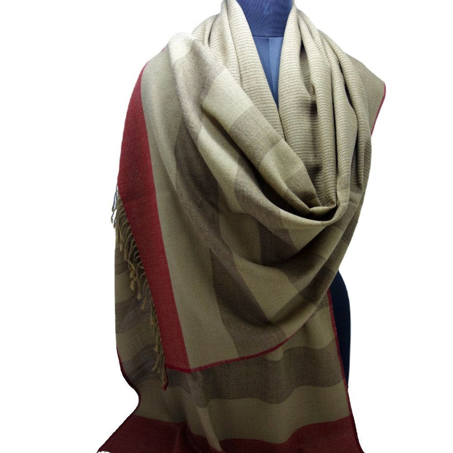 Sal Unisex confectionat din 100% Lana (Yak & Merino) -> Cod: KYM2 - Saluri din Lana de Yak & Merino