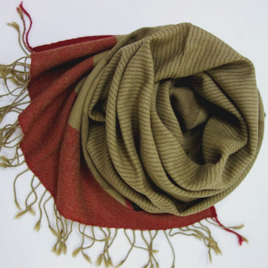 Sal Unisex confectionat din 100% Lana (Yak & Merino) -> Cod: KYM2 - Saluri din Lana de Yak & Merino