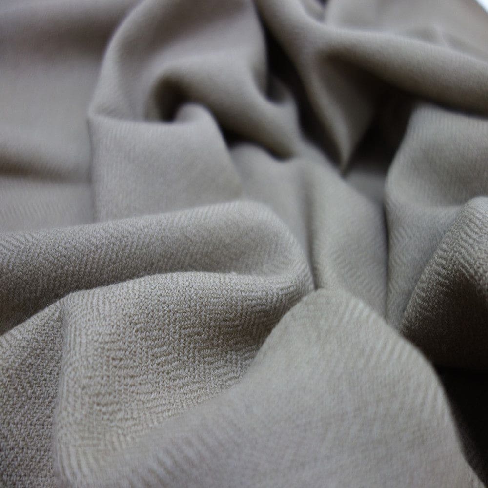 Sal Unisex confectionat din 100% Lana (Yak & Merino) ->Grej Herringbone -> Cod: KYM9 - Saluri din Lana de Yak & Merino