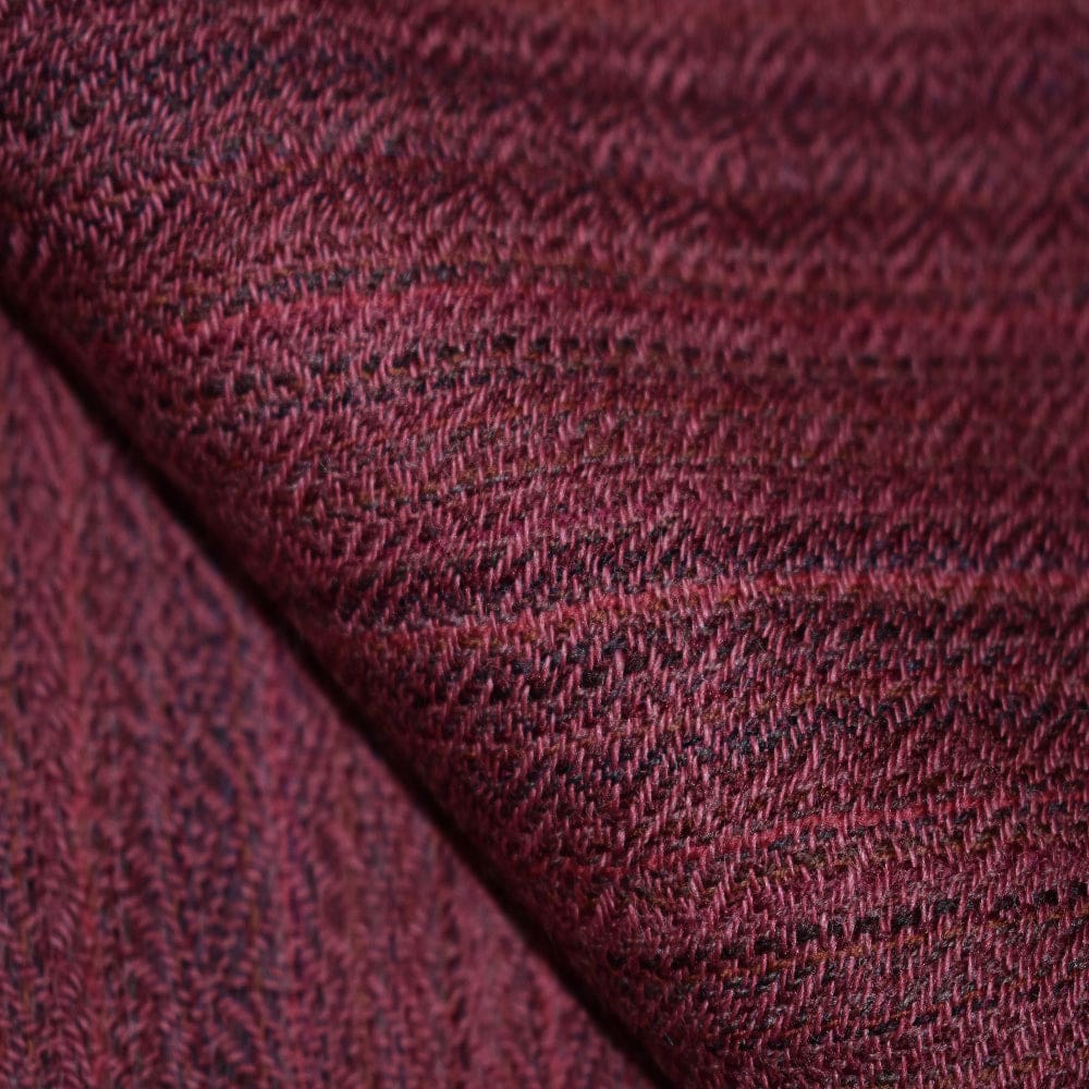Sal Unisex confectionat din 100% Lana (Yak & Merino) ->Grena Visiniu -> Cod: Feb3 - Sal din lana de Yak & Merino