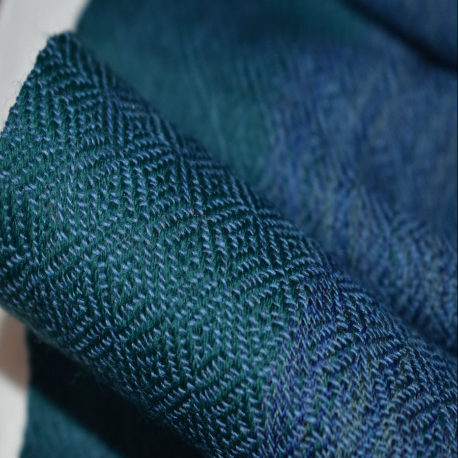 Sal Unisex confectionat din 100% Lana (Yak & Merino) ->Grena Visiniu -> Cod: Feb4 - Saluri din Lana de Yak & Merino