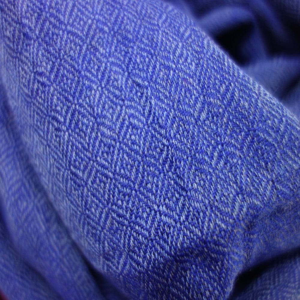Sal Unisex confectionat din 100% Lana (Yak & Merino) ->Indigo Blue -> Cod: KYM7 - Saluri din Lana de Yak & Merino