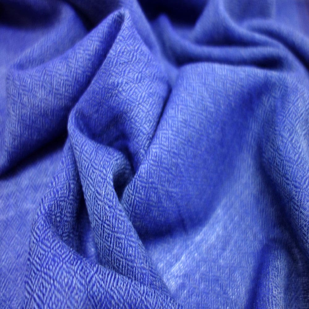 Sal Unisex confectionat din 100% Lana (Yak & Merino) ->Indigo Blue -> Cod: KYM7 - Saluri din Lana de Yak & Merino