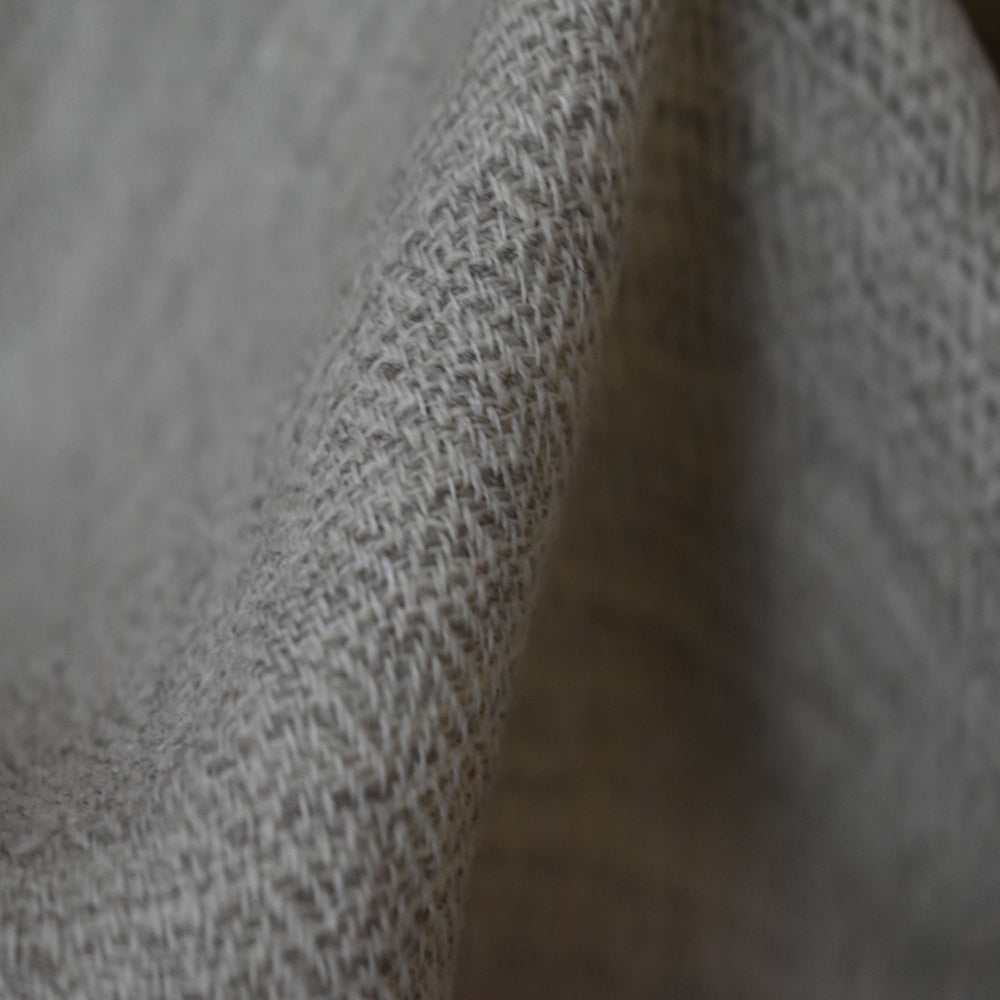 Sal Unisex confectionat din 100% Lana (Yak & Merino) -> Ivory Beige -> Cod: Feb6 - Sal din lana de Yak & Merino