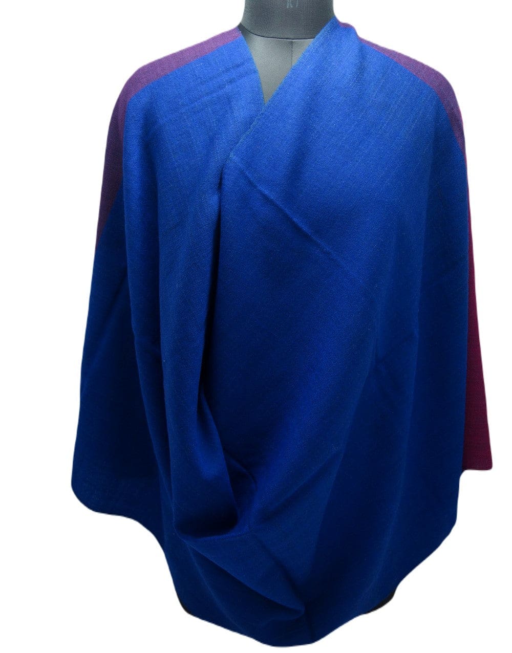 Sal Unisex confectionat din 100% Lana (Yak & Merino) ->Prussian Blue -> Cod: KYM20